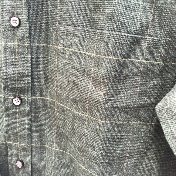 Club Room by Charter Club Structured Flannel Shirt - Picture 5 of 6
